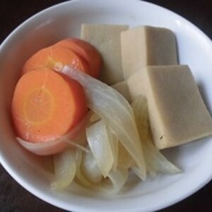 ヘルシー☆高野豆腐と玉ねぎの煮物